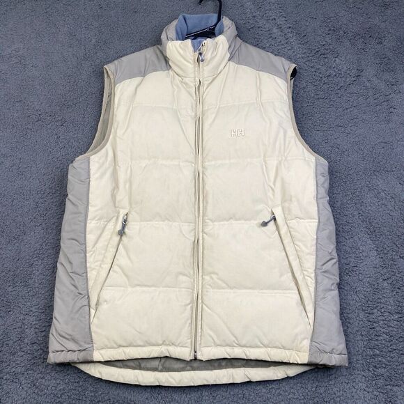 Helly Hansen Down Puffer Vest Men's Size Medium M Zippered Pocket Gilet